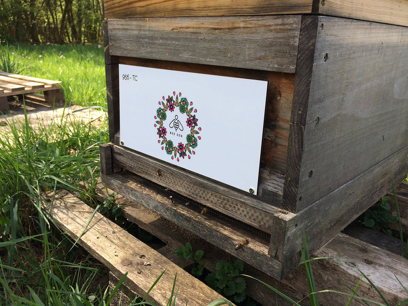 ruche sponsorisée par Bee Zen