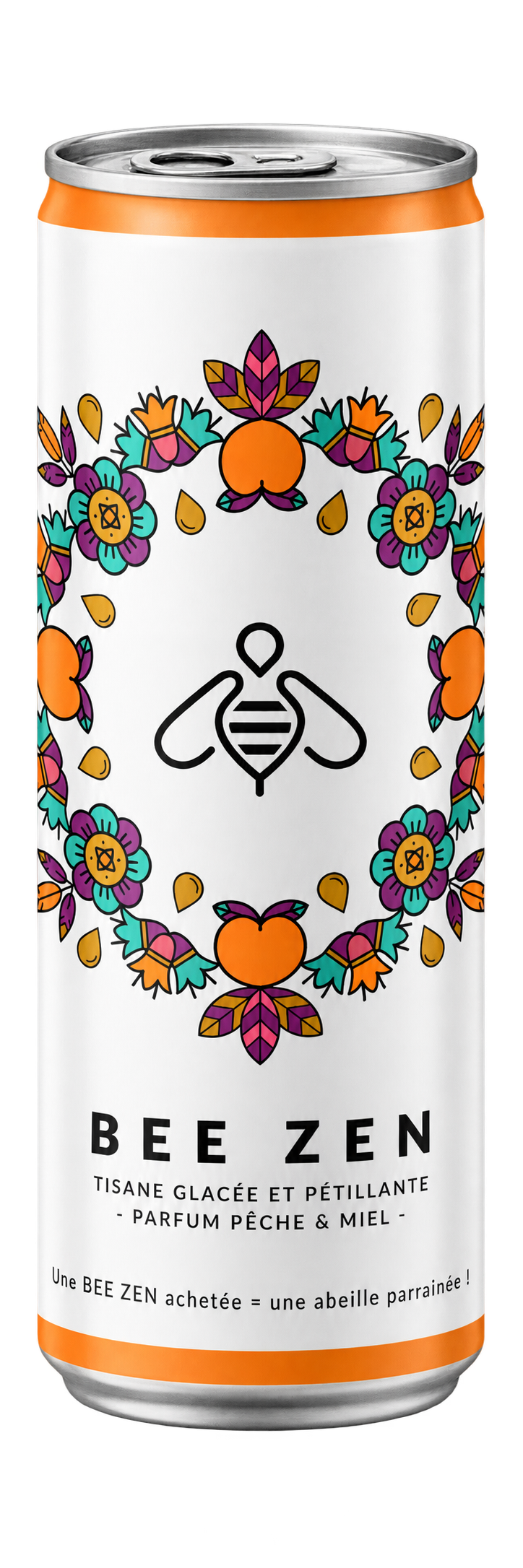 2016 - 2019 - De nouvelles saveurs, de nouvelles couleurs - canette BEE ZEN