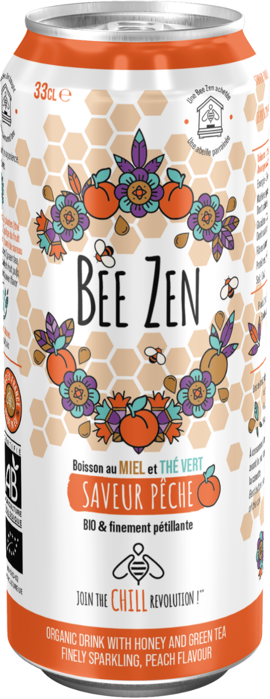 2025 - ... - Un nouvel élan - canette BEE ZEN